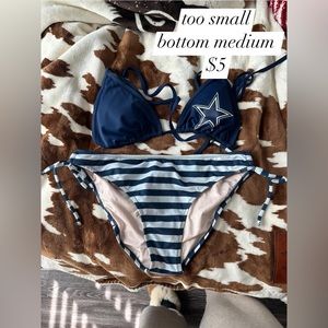 cowboys bikini